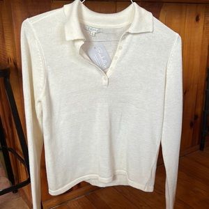 Cream colored summer pullover sweater from Rochelle’s boutique. Never been worn